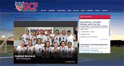 Desktop Screenshot of gcfsoccer.com